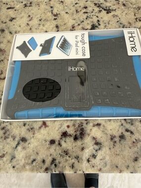 iHome Blue and Black Tough Case for iPad Mini